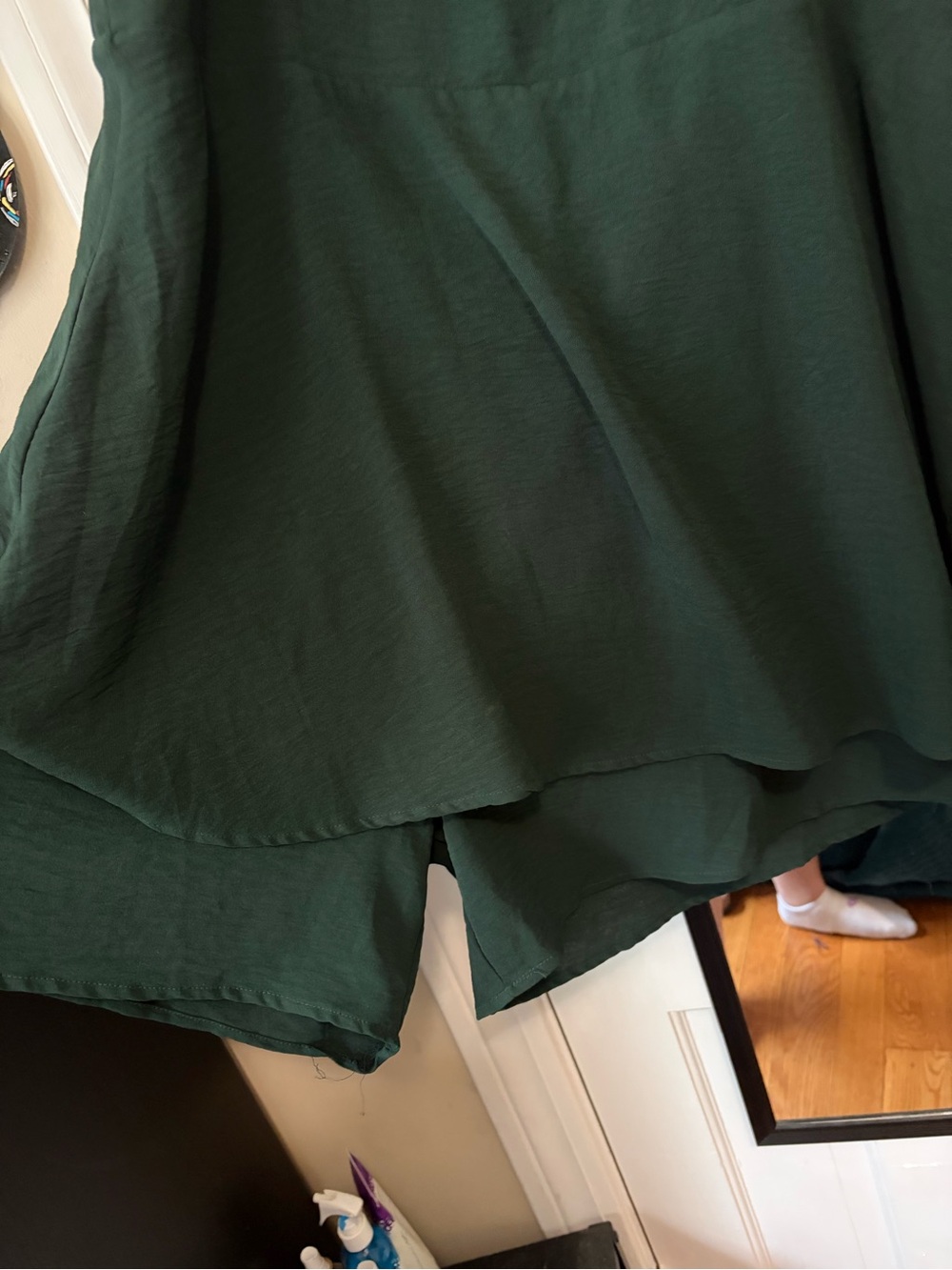 Arula plus size Emerald Green midi dress - Picture 3 of 3